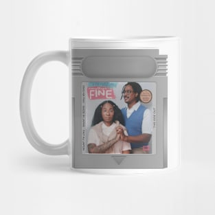 Everything's Fine Game Cartridge Mug